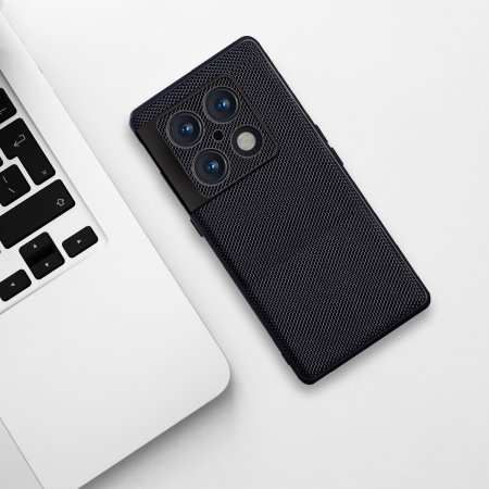 Olixar OnePlus 10 Pro Woven Style Nylon Case - Black