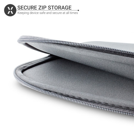 Olixar Grey Neoprene Sleeve - For Samsung Galaxy Tab S8