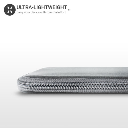 Olixar Grey Neoprene Sleeve - For Samsung Galaxy Tab S8 Plus
