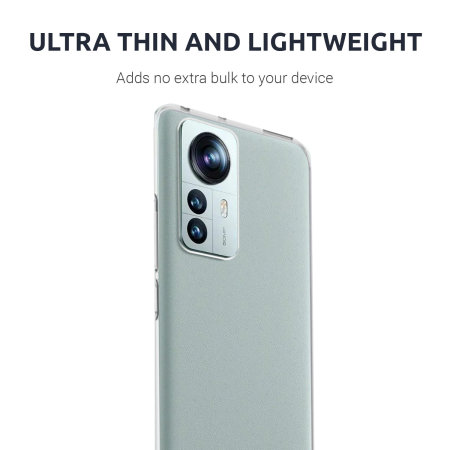 Olixar Flexishield Xiaomi 12 Pro Ultra-Thin Case - 100% Clear