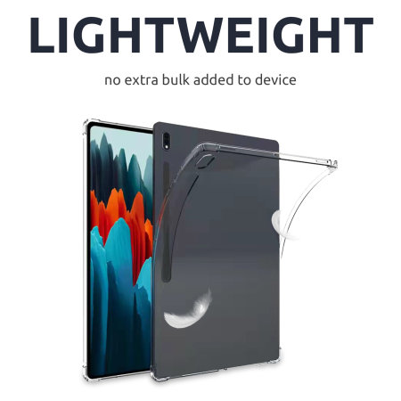 Olixar 100% Clear Flexishield Thin Case - For Samsung Galaxy Tab S8