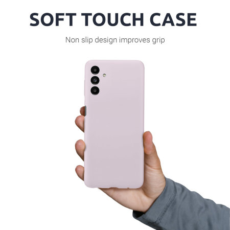 Olixar Soft Silicone Pastel Pink Case - For Samsung Galaxy A13 5G