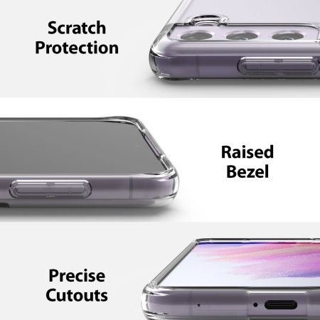 Ringke Fusion Protective Smoke Black Case - For Samsung Galaxy S21 FE