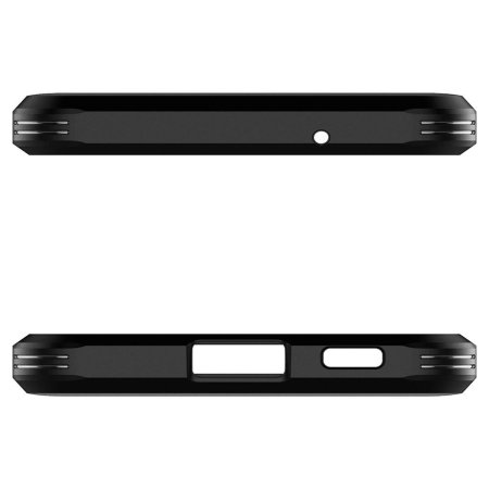 Spigen Tough Armor Black Kickstand Case - For  Samsung Galaxy S21 FE