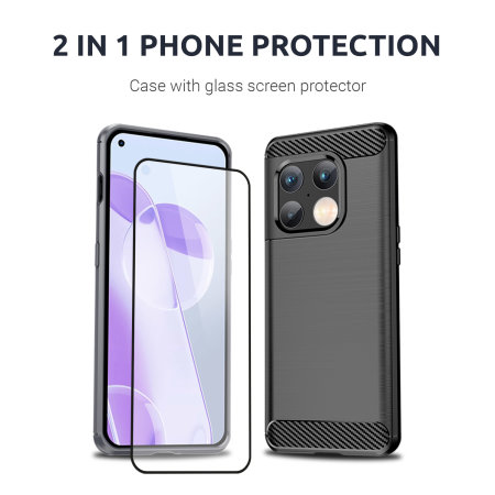 Olixar Sentinel OnePlus 10 Pro Case And Glass Screen Protector