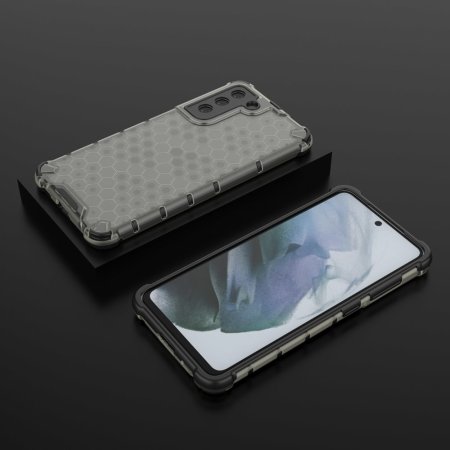 Silicone Protective Black Case - For Samsung Galaxy S21 FE