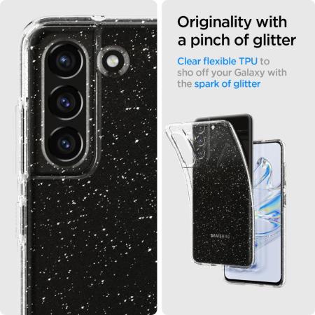 Spigen Liquid Crystal Ultra-Thin Glitter Quartz Case - For Samsung Galaxy S21 FE