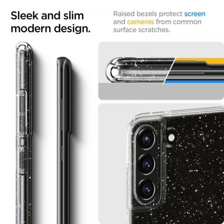 Spigen Liquid Crystal TPU Back Cover Transparent Samsung Galaxy S24 Ultra 
