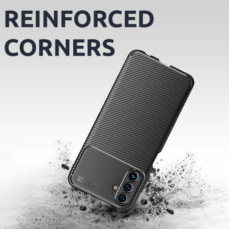 Olixar Carbon Fibre Black Protective Case - For Samsung Galaxy A13 5G