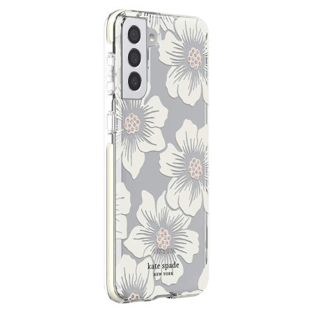 Kate Spade New York Hardshell Holyhock Floral Case - For Samsung S22