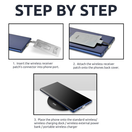 Olixar Samsung Galaxy A23 5G USB-C Wireless Charger Adapter