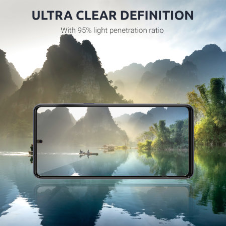 Olixar Samsung Galaxy A72 Film Screen Protector 2-in-1 Pack