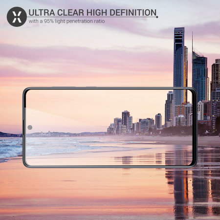 Olixar Samsung Galaxy A71 Tempered Glass Screen Protector