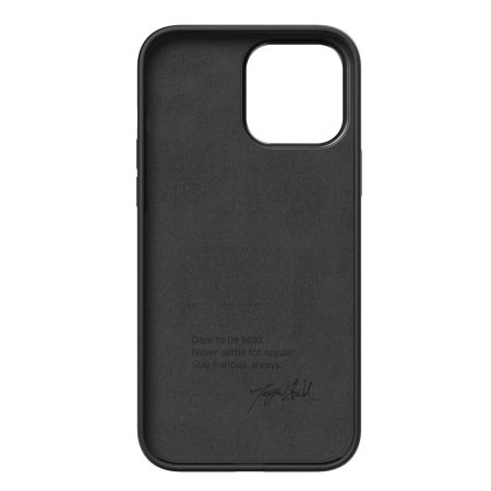 Nudient Bold Charcoal Black Case - For Apple iPhone 13 Pro Max