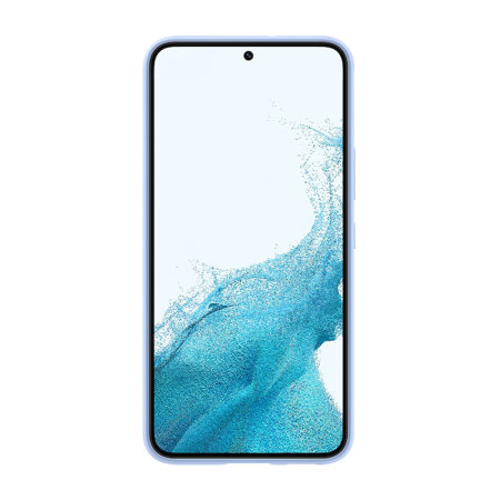 Official Samsung Silicone Sky Blue Cover - For Samsung Galaxy S22 Plus