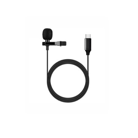XO USB-C Wired Lavalier Lapel Microphone - For Android, iPad and USB-C Device