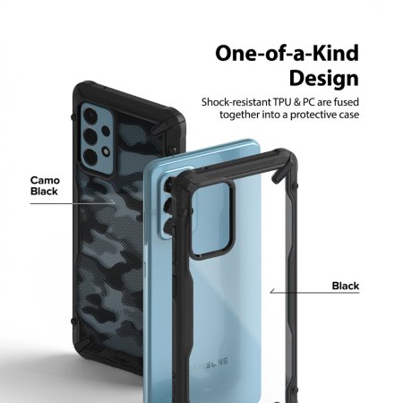 Ringke Fusion Matte Camo Black Case - For Samsung Galaxy A53 5G