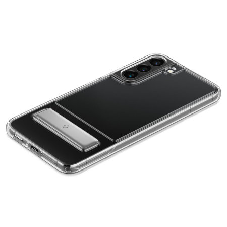 Spigen Slim Armour Essential S Crystal Clear Stand Case - For Samsung Galaxy S22