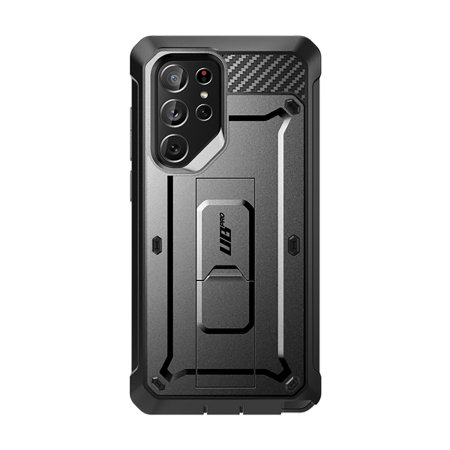 Supcase Unicorn Beetle Pro Rugged Black Case - For Samsung Galaxy S22 Ultra