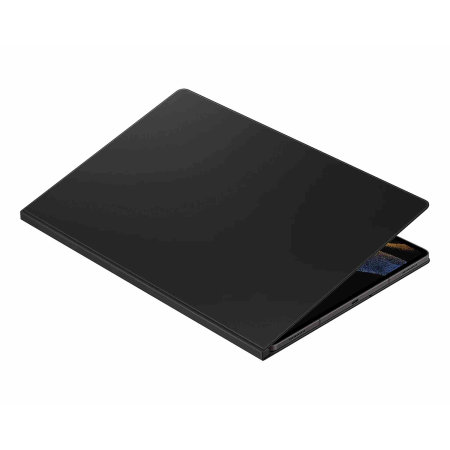 Official Samsung Black Book Cover Case With S Pen Holder - For Samsung Tab S8 Ultra