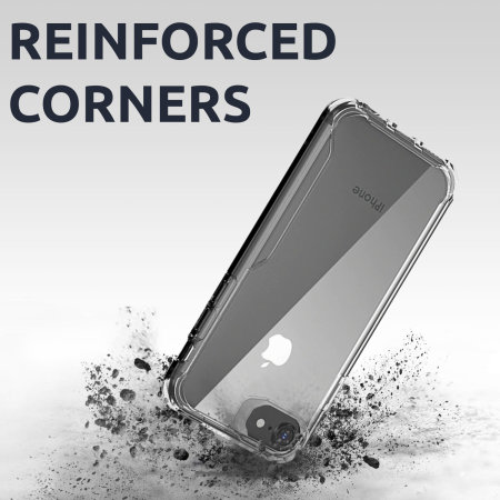 Olixar NovaShield Clear Bumper Case - For iPhone SE 2022