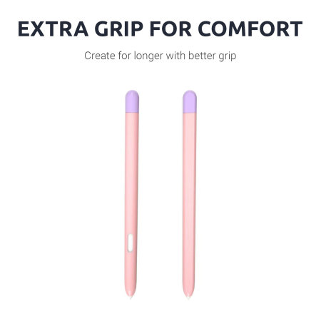 Olixar Pink Silicone Pen Sleeve - For Samsung Galaxy Tab S8