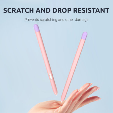 Olixar Pink Silicone Pen Sleeve - For Samsung Galaxy Tab S8