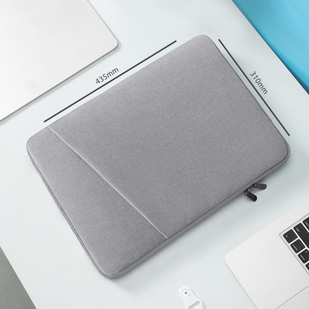 Olixar Grey Neoprene Laptop Sleeve - For Samsung Galaxy book 2 Pro 13"
