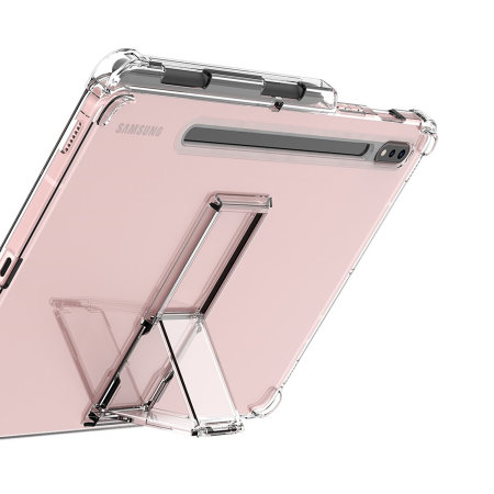 Araree Clear Stand Case With S Pen Holder - For Samsung Galaxy Tab S8 Ultra