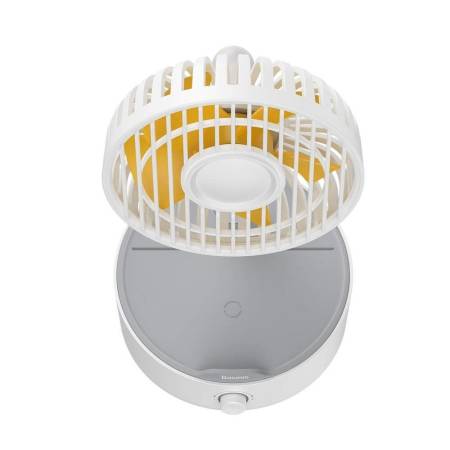 Baseus Hermit 2-in-1 Desktop Fan with Wireless Charging - White