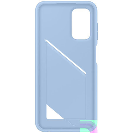 Official Samsung Card Slot Arctic Blue Cover Case - For Samsung Galaxy A13 4G