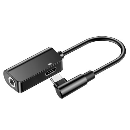Baseus USB-C To USB-C & 3.5mm Audio Adapter - Black