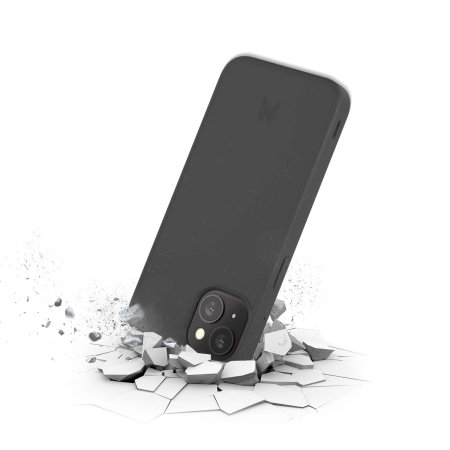 Woodcessories Eco-Friendly Biomaterial Black Case Black - For iPhone 13