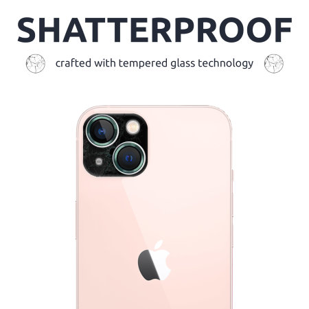 Olixar Metal And Tempered Glass Green Camera Protector -  For iPhone 13