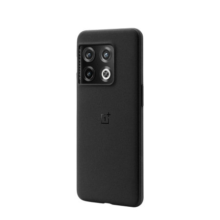 Official OnePlus Sandstone Black Bumper Case - For OnePlus 10 Pro