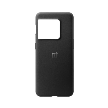 Official OnePlus Sandstone Black Bumper Case - For OnePlus 10 Pro