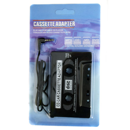 Pama Car Radio Cassette Tape To 3.5mm Aux Adapter - Black