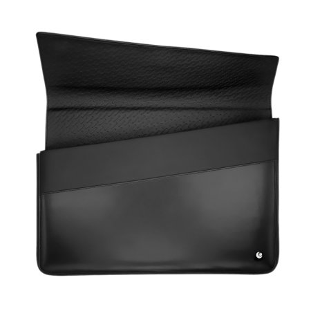 Noreve Black Leather Laptop Sleeve 13"