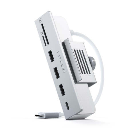Satechi Aluminium USB-C Hub With Clamp - For iMac Pro