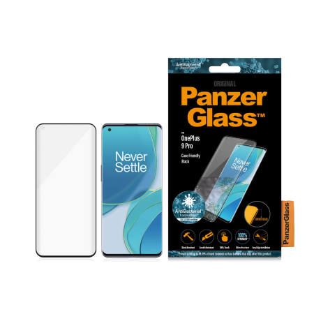 PanzerGlass Black Glass Screen Protector - For OnePlus 10 Pro