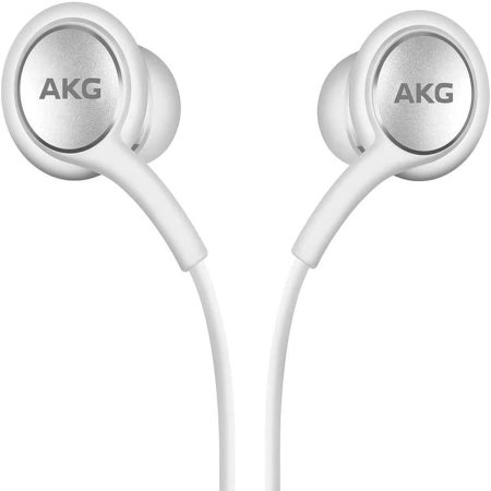 Official Samsung Tuned by AKG USB-C Wired Earphones with Microphone - White