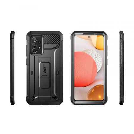 Supcase Unicorn Beetle Pro Black Rugged Case With Screen Protector - For Samsung Galaxy A53 5G