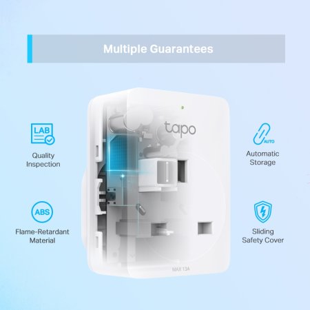 TP-Link Tapo P100 Mini Smart Wifi Plug - White