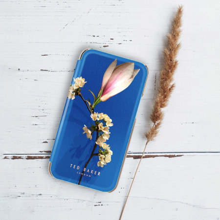 Ted Baker Harmony Blue Folio Case With, Iphone 7 Bookcase Ted Baker