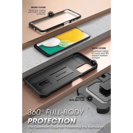 Supcase Unicorn Beetle Pro Rugged Black Case - For Samsung Galaxy A13 4G