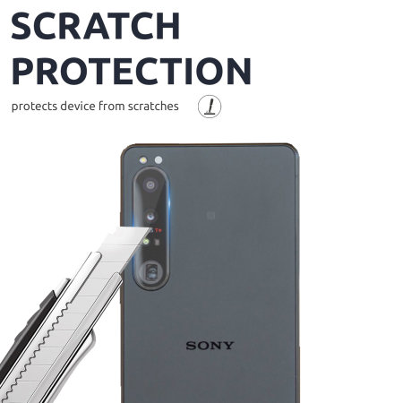 Olixar Twin Pack Tempered Glass Camera Protectors - For Sony Xperia 1 IV