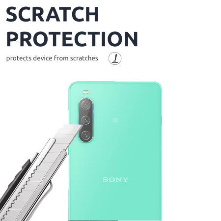 Olixar Twin Pack Tempered Glass Camera Protectors - For Sony Xperia 10 IV