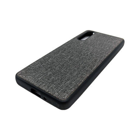 Olixar Grey Fabric Slim Case - For Sony Xperia 10 IV