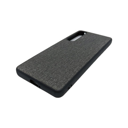 Olixar Cool Grey Fabric Slim Case - For Sony Xperia 1 IV