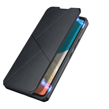 Dux Ducis Skin X Black Wallet Stand Case - For Samsung Galaxy A33 5G